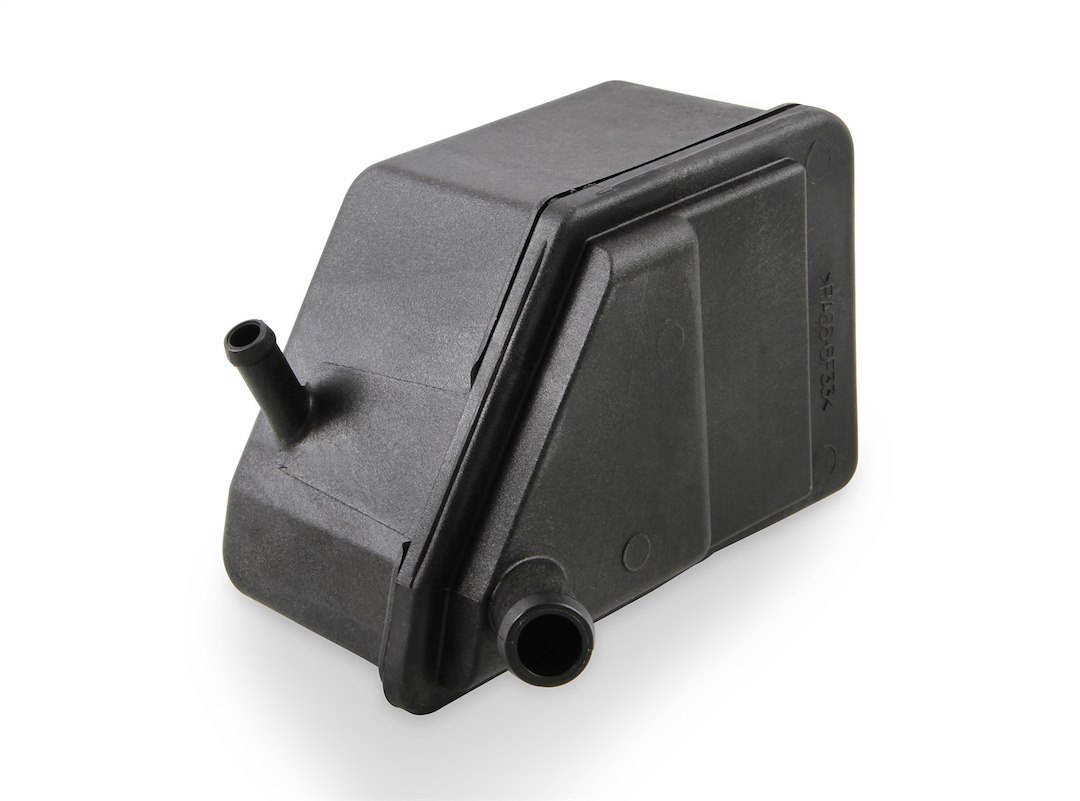 Holley Power Steering Reservoir, For Use with Any Holley Driver Side Ls Accessory Drive Brackets, Black, Plastic – 198-200