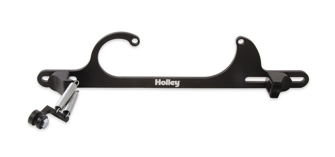 Holley Carburetor Throttle Cable Bracket, For Use with Holley Models 4150/4160 Carburetors, Not Adjustable, Accepts Throttle Cable Only – 20-112