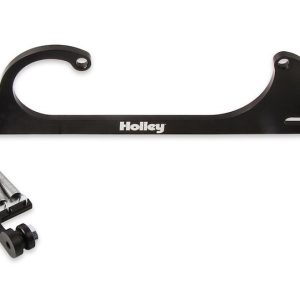 Holley Carburetor Throttle Cable Bracket, For Use with Holley Models 4150/4160 Carburetors, Not Adjustable, Accepts Throttle Cable Only – 20-112