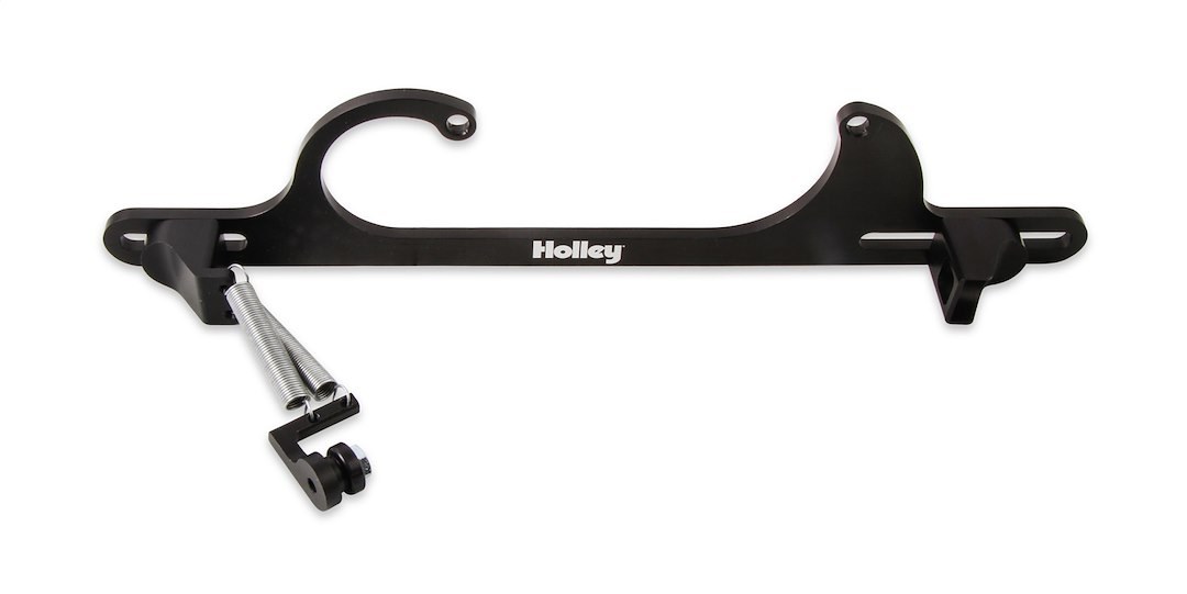 Holley Carburetor Throttle Cable Bracket, For Use with Holley Models 4150/4160 Carburetors, Not Adjustable, Accepts Throttle Cable Only – 20-112