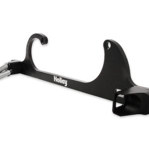 Holley Carburetor Throttle Cable Bracket, For Use with Holley Models 4150/4160 Carburetors, Not Adjustable, Accepts Throttle Cable Only – 20-112