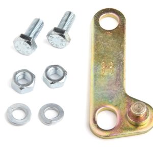 Holley Carburetor Trans Kickdown Bracket, For Use with GM 200R4/TH-700R4 Transmission, Gold Iridited, Steel, With Mounting Hardware – 20-121