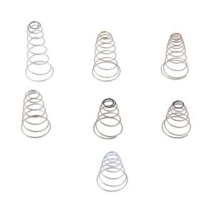 Holley Carburetor Vacuum Secondary Spring, Contains White/Yellow/Purple/Plain/Brown/Black, Lightest to Heavy Load Range, 1 of Each – 20-13
