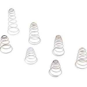 Holley Carburetor Vacuum Secondary Spring, Contains White/Yellow/Purple/Plain/Brown/Black, Lightest to Heavy Load Range, 1 of Each – 20-13