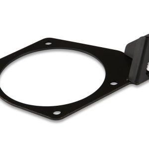 Holley Carburetor Throttle Cable Bracket, For Use with 105MM Throttle on OEM or Fast Car Style Intakes, Black, With Gaskets – 20-148