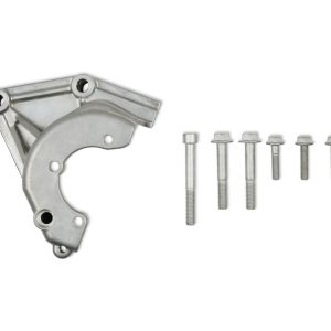 Holley Power Steering Pump Bracket, For Use with GM Small Block Gen III/ IV – Lsa/ Ls Engines, Natural Cast Aluminum, With Mounting Hardware – 20-165
