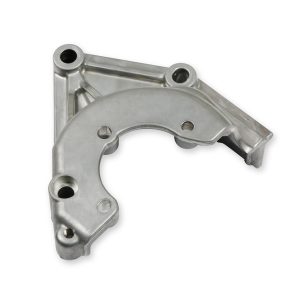 Holley Power Steering Pump Bracket, For Use with GM Small Block Gen III/ IV – Lsa/ Ls Engines, Natural Cast Aluminum, With Mounting Hardware – 20-165