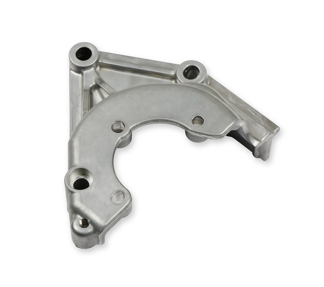 Holley Power Steering Pump Bracket, For Use with GM Small Block Gen III/ IV – Lsa/ Ls Engines, Natural Cast Aluminum, With Mounting Hardware – 20-165