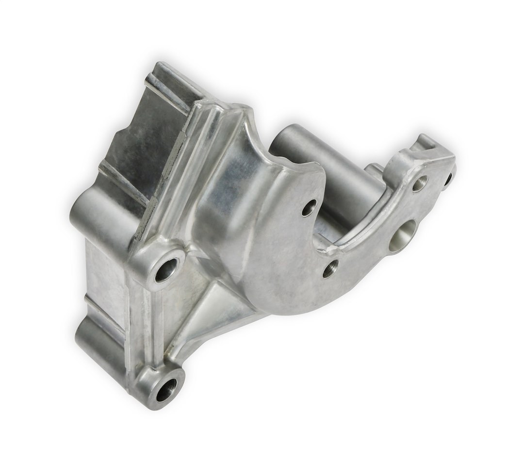 Holley Power Steering Pump Bracket, For Use with GM Small Block Gen III/ IV – Lsa/ Ls Engines, Natural Cast Aluminum, With Mounting Hardware – 20-165