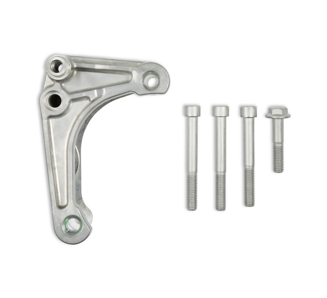 Holley Power Steering Pump Bracket, For Use with GM Small Block Gen III/ IV – Lsa Engines, Natural Cast Aluminum, With Mounting Hardware – 20-166
