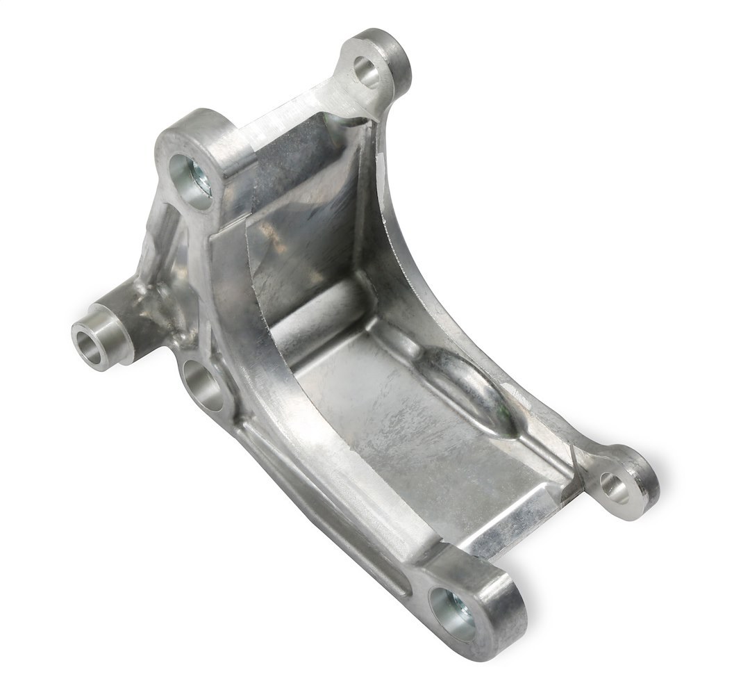 Holley Power Steering Pump Bracket, For Use with GM Small Block Gen III/ IV – Lsa Engines, Natural Cast Aluminum, With Mounting Hardware – 20-166