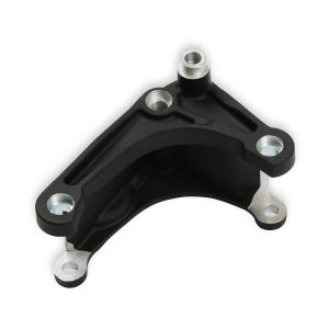 Holley Power Steering Pump Bracket, For Use with GM Small Block Gen III/ IV – Lsa Engines, Black Cast Aluminum, With Mounting Hardware – 20-166BK