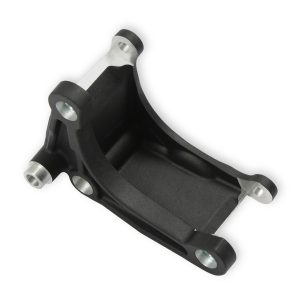 Holley Power Steering Pump Bracket, For Use with GM Small Block Gen III/ IV – Lsa Engines, Black Cast Aluminum, With Mounting Hardware – 20-166BK