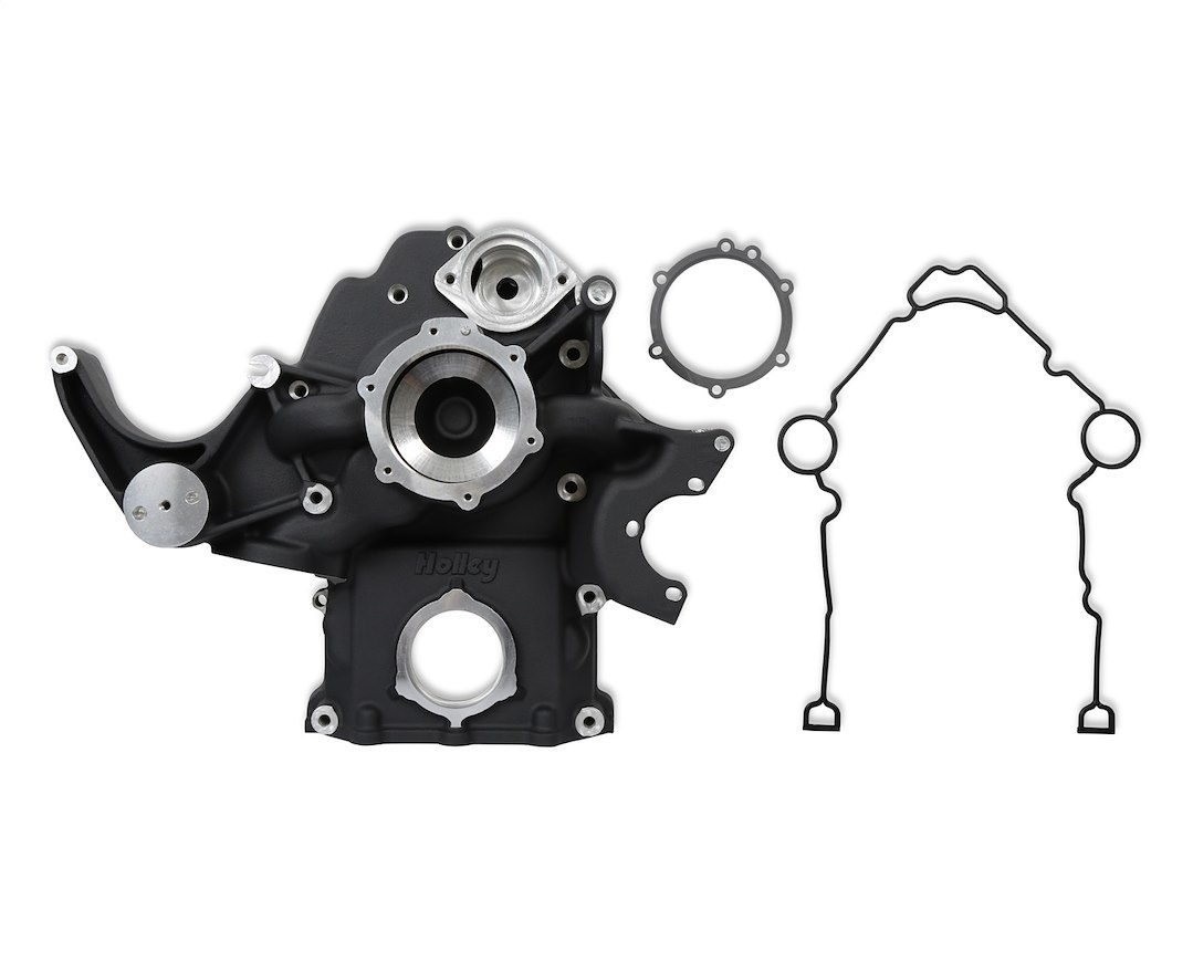 Holley Accessory Drive Belt Kit, For Use with Gen III 5.7L/ 6.4L Hemi Engines, Alternator/ Power Steering Pump/ AC Bracket – 20-291BK