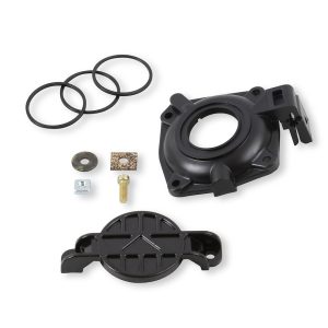 Holley Carburetor Vacuum Secondary Diaphragm Cover, For Use with 4 Barrel Carburetors, Non Adjustable, Black, Plastic, Single – 20-59