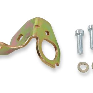 Holley Solenoid Mounting Bracket, Throttle Solenoid Bracket, Fits Many Holley Aftermarket Carburetors, Natural, Brass – 20-9