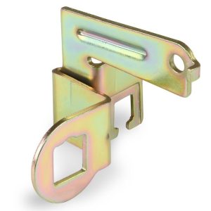 Holley Carburetor Trans Kickdown Bracket, For Use with GM 200R4/TH-700R4 Transmission with Holley Model 4150/4160 Carburetors, Gold Iridited – 20-95