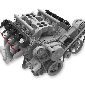 Holley Valve Cover, For Use with GM Ls Engines, Tall/ 0.54 Inch Additional Internal Clearance, With Billet Aluminum Oil Fill Cap – 241-112