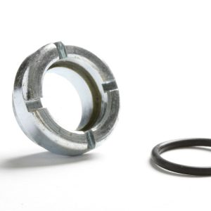 Holley Carburetor Float Bowl Sight Plug, Clear, Glass, Single, With Rubber Gasket – 26-112