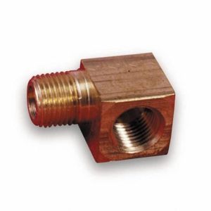 Holley Adapter Fitting, Brass, Single – 26-69