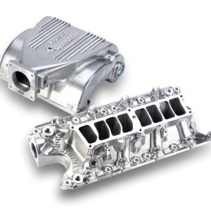 Holley Intake Manifold, 2000-6500 RPM Range, Throttle Body Injection, Aluminum, Polished – 300-72S