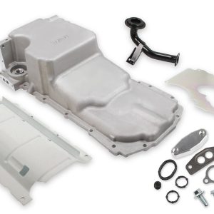 Holley Oil Pan, For Gen-V Lt Direct Injected Engines, Drag Race, 6.1 Quarts, With Windage Tray, For Use with Driver Side Dipstick – 302-21