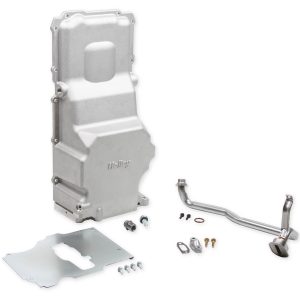 Holley Oil Pan, For Retro Fit of GM Ls Series Engine Into 1955-1987 GM Muscle Car/ Classic Car/ Trucks, Will Clear Up to 4.00 Inch Stroke – 302-3
