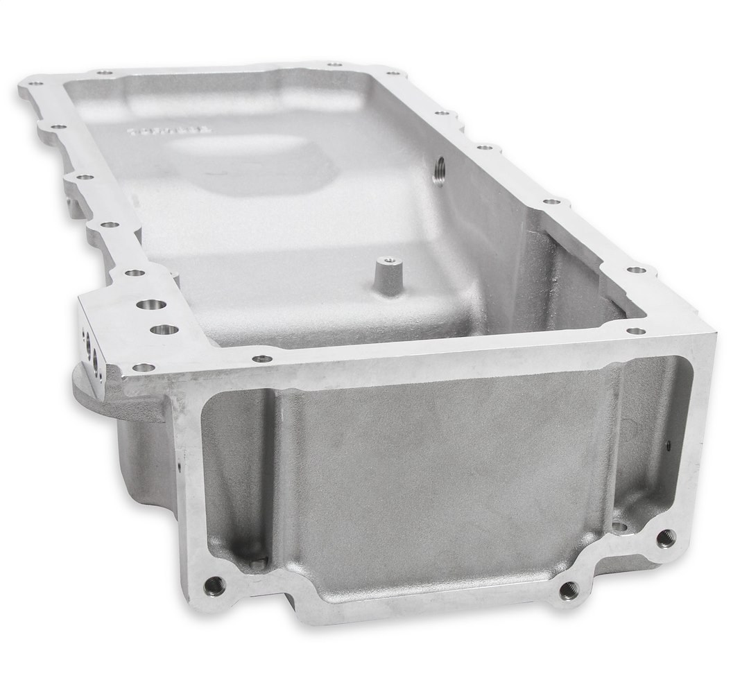 Holley Oil Pan, For Retro Fit of GM Ls Series Engine Into 1955-1987 GM Muscle Car/ Classic Car/ Trucks, Will Clear Up to 4.00 Inch Stroke – 302-3