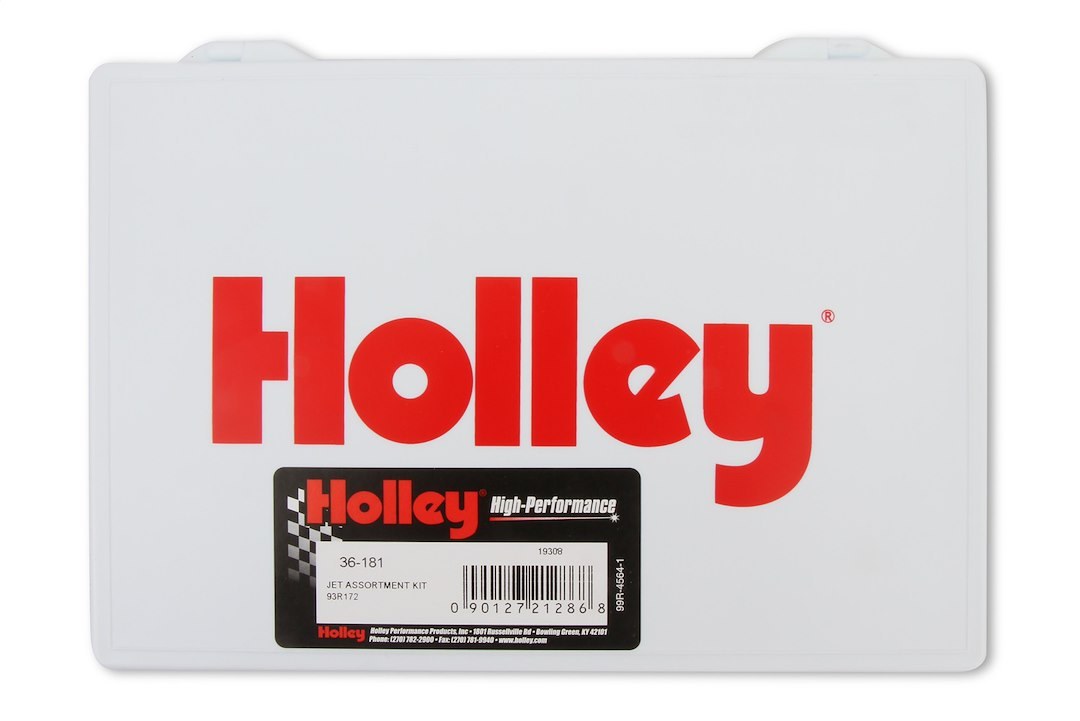 Holley Carburetor Metering Jet, For Use with Holley Two and Four Barrel Carburetors, Gasoline – 36-181