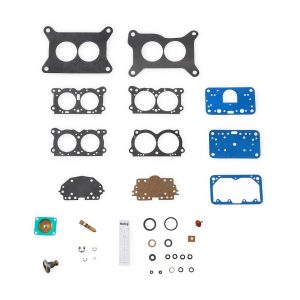 Holley Carburetor Rebuild Kit, For Use with Holley 3X2 2 Barrel Carburetors, With All Parts and Gaskets That Are Necessary to Restore – 37-396