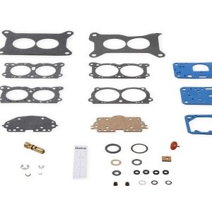 Holley Carburetor Rebuild Kit, For Use with Holley 3X2 2 Barrel Carburetors, With All Parts and Gaskets That Are Necessary to Restore – 37-396