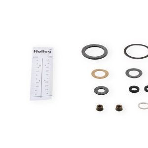 Holley Carburetor Rebuild Kit, For Use with Holley 3X2 2 Barrel Carburetors, With All Parts and Gaskets That Are Necessary to Restore – 37-396
