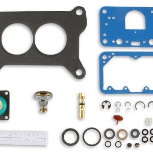 Holley Carburetor Rebuild Kit, For Use with Holley Carburetor R4412/ 4412-1/ 4412-2/ 4412-3/ 9011/ 84412, With Gaskets, Needle and Seats – 37-474