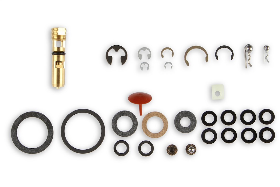 Holley Carburetor Rebuild Kit, For Use with Holley Carburetor R4412/ 4412-1/ 4412-2/ 4412-3/ 9011/ 84412, With Gaskets, Needle and Seats – 37-474