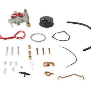 Holley Carburetor Choke Conversion Kit, Hot Air/Manual Choke to Automatic/Electric Choke – 45-224