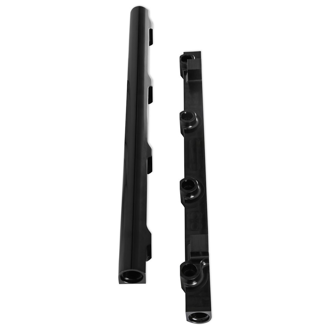 Holley Fuel Injector Rail, Efi, For Use with GM LS1/ LS2/ LS6 Engines, Anodized, Black, Aluminum – 534-269