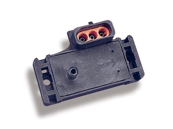 Holley Manifold Absolute Pressure Sensor, Forced Induction, Bosch Style, 2 Bar/14.7 PSI – 538-13