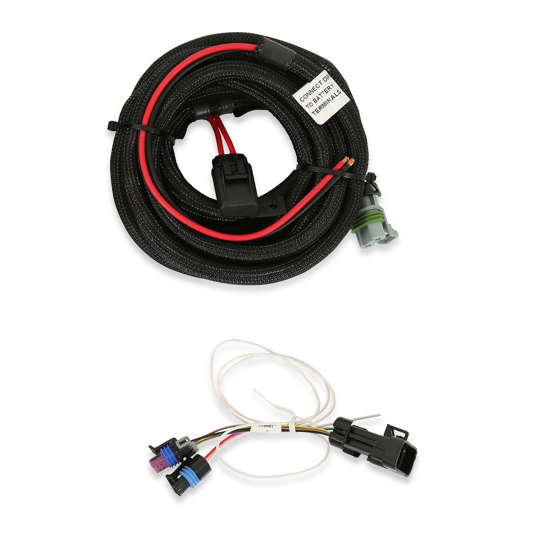 Holley Fuel Injection System, Hp Series, For Use with GM LS1/ LS6 with 24X Crank Sensor, With ECU/ Main Harness/ Injector Harness/ Sensors – 550-602