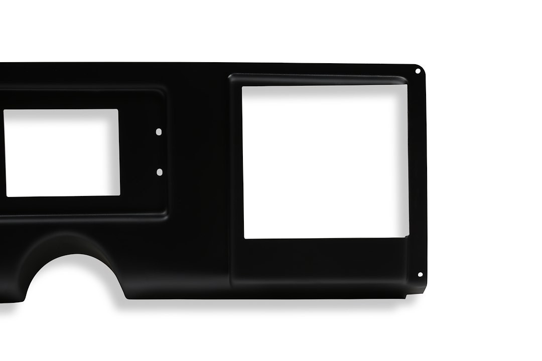 Holley Dash Panel Trim, For Use with Holley Efi 7 Inch Dash Panel, Matte Black, ABS Composite – 553-420