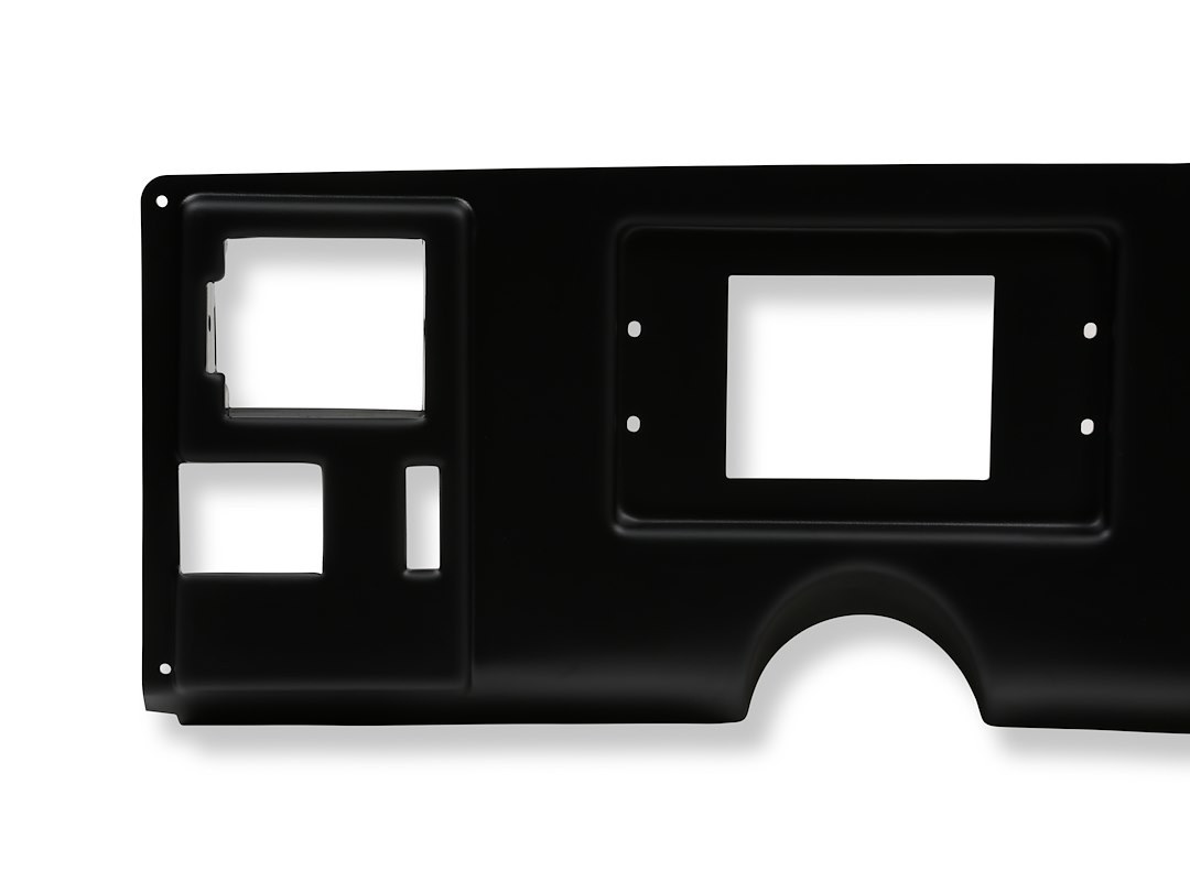 Holley Dash Panel Trim, For Use with Holley Efi 7 Inch Dash Panel, Matte Black, ABS Composite – 553-420