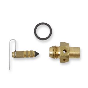 Holley Carburetor Needle and Seat, For Use with Most Holley Performance Carburetors, High Flow, Non-Adjustable, 0.0785 Inch Seat Size, Viton – 6-511