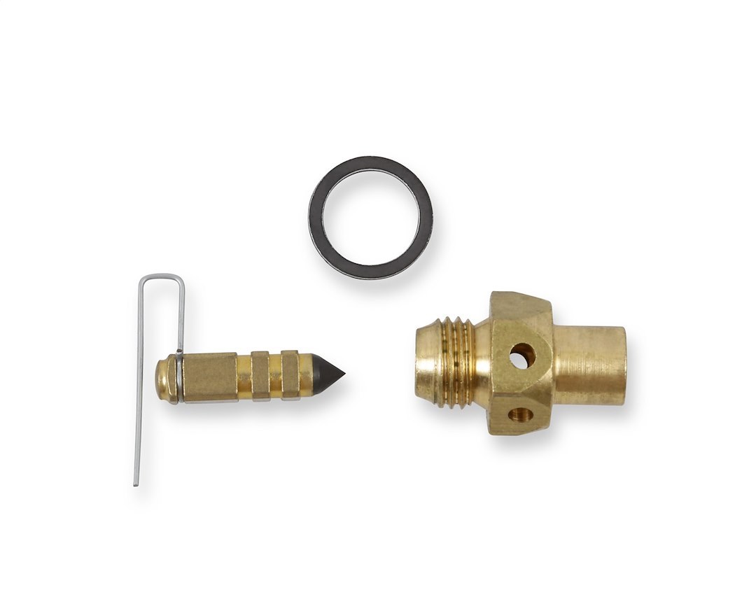 Holley Carburetor Needle and Seat, For Use with Most Holley Performance Carburetors, High Flow, Non-Adjustable, 0.0785 Inch Seat Size, Viton – 6-511