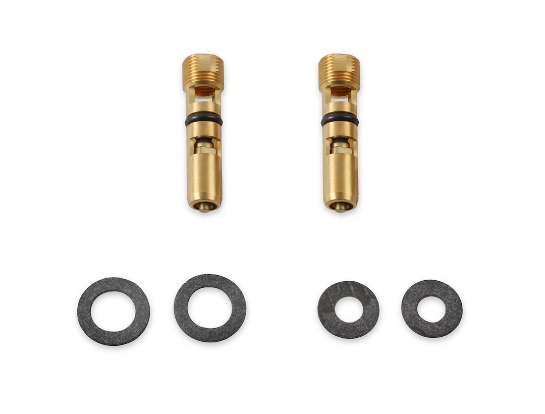 Holley Carburetor Needle and Seat, For Use with Most Holley Performance Carburetors, High Flow, Adjustable, 0.120 Inch Seat Size, Steel – 6-518-2