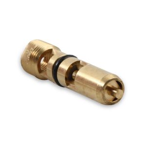 Holley Carburetor Needle and Seat, For Use with Most Holley Performance Carburetors, High Flow, Adjustable, 0.150 Inch Seat Size, Titanium – 6-521