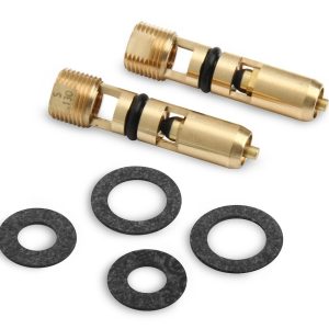Holley Carburetor Needle and Seat, For Use with Most Holley Performance Carburetors, High Flow, Adjustable, 0.130 Inch Seat Size, Viton Tip – 6-522