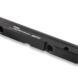 Holley Fuel Injector Rail, For Use with OEM LS3 V8 Intake Manifolds, Aluminum, 11/16 Inch Bore Diameter, -8 AN Threads – 850013