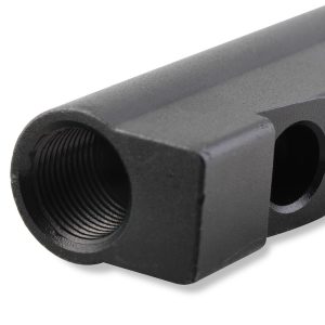 Holley Fuel Injector Rail, For Use with OEM LS3 V8 Intake Manifolds, Aluminum, 11/16 Inch Bore Diameter, -8 AN Threads – 850013