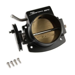 Holley Throttle Body, For Use with GM Ls 4-BOLT Flange Engines, 92 Millimeter, Black Anodized, Billet Aluminum – 860004-1
