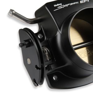 Holley Throttle Body, For Use with GM Ls 4-BOLT Flange Engines, 92 Millimeter, Black Anodized, Billet Aluminum – 860004-1