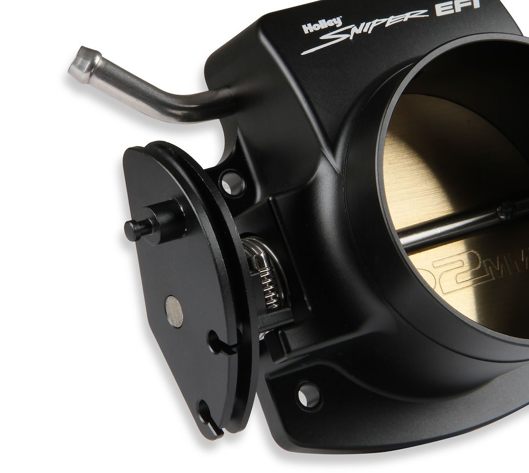 Holley Throttle Body, For Use with GM Ls 4-BOLT Flange Engines, 92 Millimeter, Black Anodized, Billet Aluminum – 860004-1